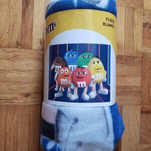 M&M's Fleece Blanket Throw